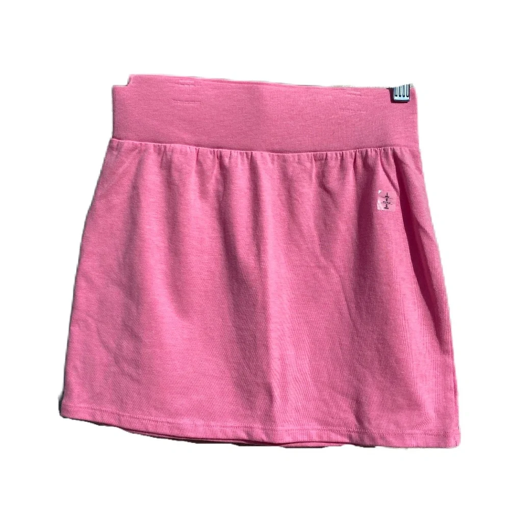 Old Navy cotton stretch mini skirt pink L 10/12